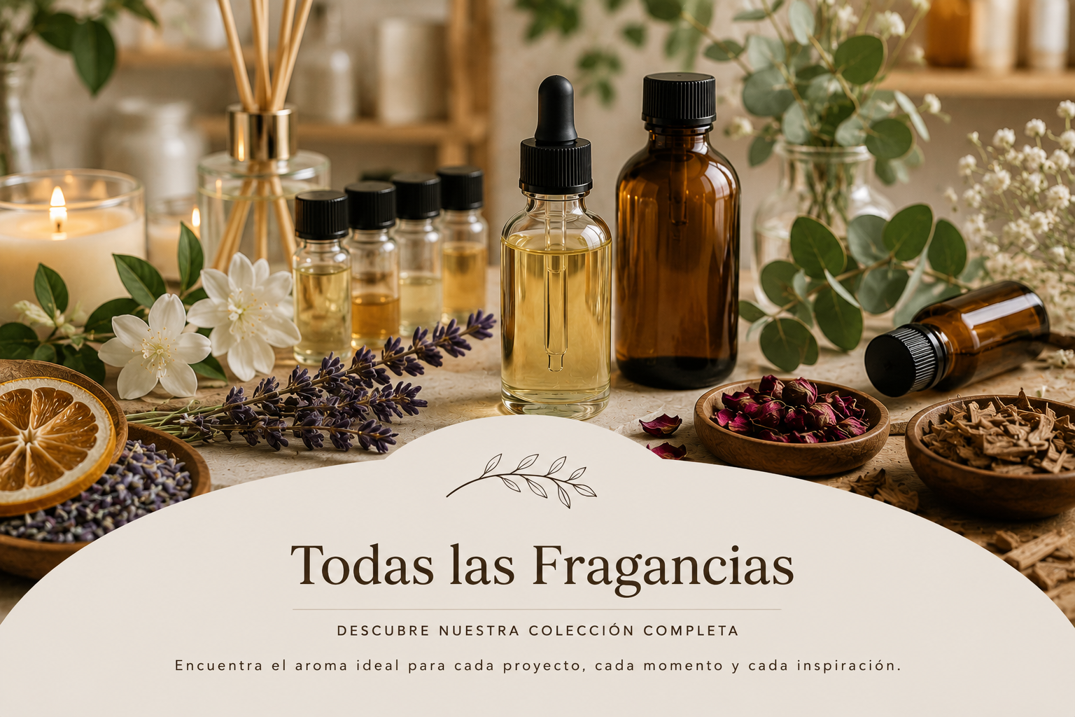 Fragancias e insumos AIFOS para crear productos aromáticos