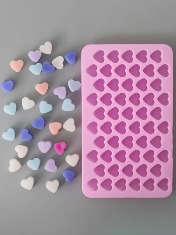 Molde corazones minis