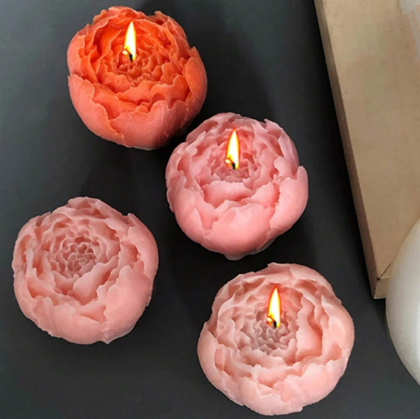 Molde Boton de Rosa