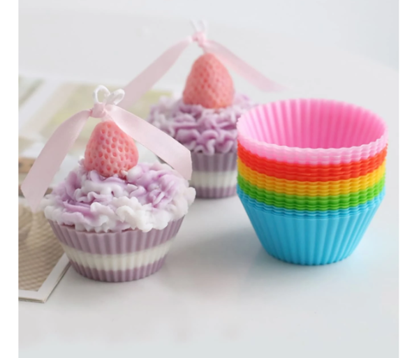 Molde Base para Cupcake 6pzas