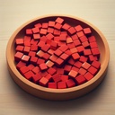 Colorante Rojo Vela en pastillas