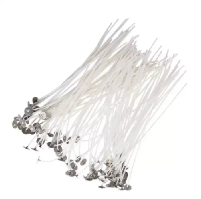 Pabilo algodón 20 cm 100 pz #24 