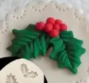 Molde Muérdago Navidad 