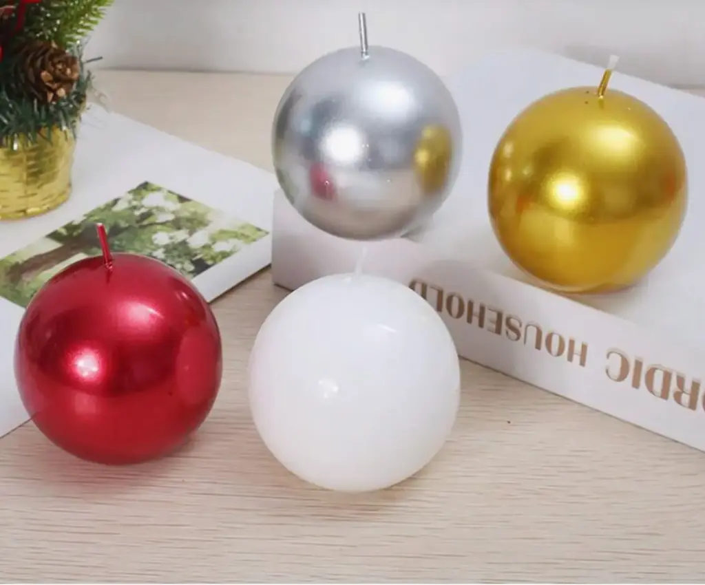 Molde Esfera Lisa Navidad Chica 