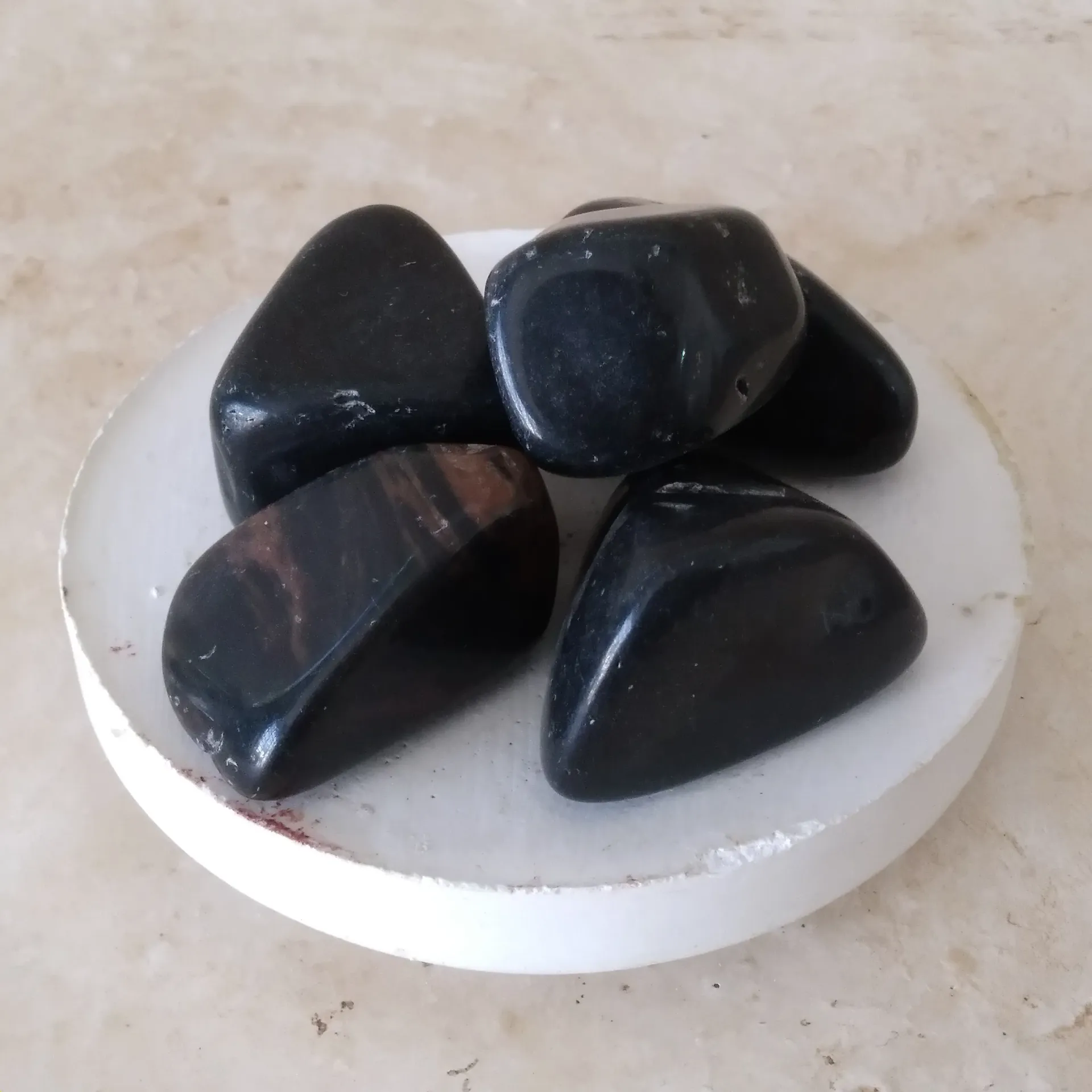 Piedra obsidiana grande 50gr 